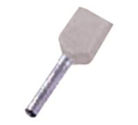 Intercable Intercable Tools Manchon double câble 2x0,75 mm² gris ICIAE0758Z Quantité:100