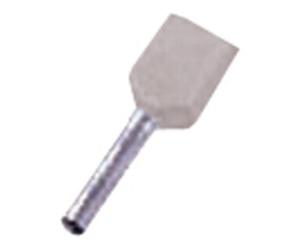 Intercable Intercable Tools Manchon double câble 2x0,75 mm² gris ICIAE0758Z Quantité:100