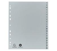 Intercalaire en plastique, A-Z, A4+, 20 touches