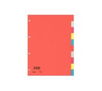 Intercalaire - ESSELTE - 10 positions - A4 - couleurs assorties - 21 x 29,7 cm
