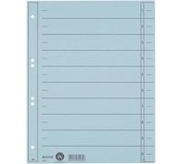 Intercalaire Leitz 16580030 A4 230g carton bleu clair 100 pcs/paquet