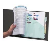Avery Intercalaires doubles pochettes A4+ - 6 onglets personnalisables - Plastique