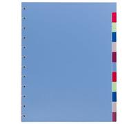 Intercalaires à onglets couleurs Viquel - paquet de 12