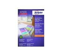 Intercalaires Avery personalisables ready index A4 - jeu de 12