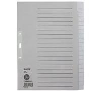 Intercalaires en papier naturel, uni, A4 extra-large