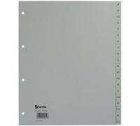 Intercalaires en plastique, A-Z, A4 extra large