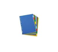 Intercalaires En Plastique A4 10 Positions Couleurs Oxford 100205063