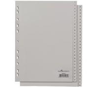 Intercalaires en plastique, chiffres, A4, 52 touches