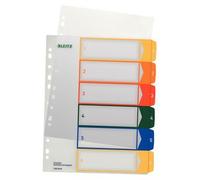 Intercalaires en plastique, numéroté, format A4 extra