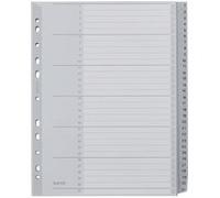 Intercalaires en plastique, numéroté, format A4 extra