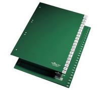 Intercalaires en plastique, PP, 25 touches