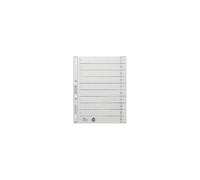 Intercalaires, Format A4, (L)240 X (H)300 Mm, Gris,