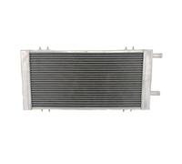 Intercooler Automobile Échangeur De Chaleur Refroidisseur Intermédiaire Air-eau, Radiateur Universel En Aluminium 49cm X 26cm