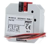 Interface à boutons-poussoirs MDT KNX double pour contacts sans potentiel Up, 1 pièce.