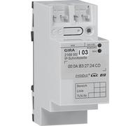 Interface IP KNX Gira REG – Programmation ETS et diagnostic, 1 pièce.