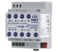 Interface KNX pour système de bus - Commande DALI 2x64 Passerelle 4TE, REG SCN-DA642.04 | MDT | SCN-DA642.04 | Interface système/coupleur de média
