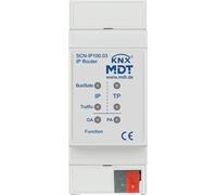 Interface MDT KNX IP, routage IP sécurisé, REG, 1 pièce.