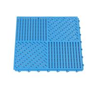 Interlocking Floor Tiles - 30x30cm Anti Slip Drainage Soft Universal Splicing Drain Mats for Home, Bathroom, Restroom, Kitchen, Balcony Deck Pool Yard Garage Flooring Tiles