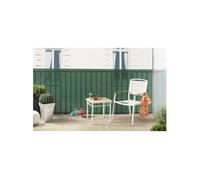 INTERMAS - Brise-vue plastique vert 85% occultant 1 x 3 m TRIONET