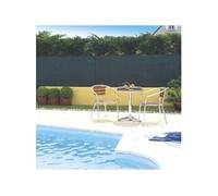 INTERMAS - Brise vue tissé 95% occultant - vert- 2 x 10 m TOTALTEX