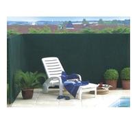INTERMAS - Brise vue vert en maille plastique 100% occultant 1 x 25 m TANDEM G
