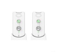 Interphone Audio Fil 1000m Étanche Maison Interphone Audio Fil(white) | Portée 1000m, audio bidirectionnel, étanche extérieur, pour idéal villa, longue durée