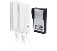 Interphone audio filaire - AudioKit DUO - 2 combinés audio - Volume réglable - Blanc