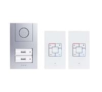 m-e modern-electronics 41186 Interphone-portier filaire Set complet 2