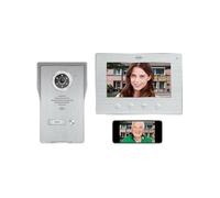 Interphone de porte IP - ELRO - DV4000IP - Caméra Full HD 1080P - Vision nocturne - Moniteur 7 pouces