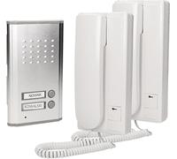 Interphone-portier pour deux familles Interphone, montage encastré, FOSSA MULTI