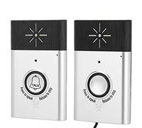 Interphone Sans Fil Bidirectionnel 2.4GHz Système de Sonnette Portable Vocal Double Voie avec Veille Ultra Longue pour Maison et Bureau