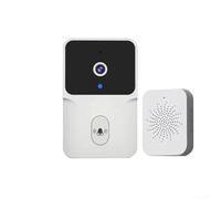 Interphone vidéo à distance sans fil, sonnette vidéo intelligente, caméra WiFi HD, interphone audio bidirectionnel, vision nocturne, fonction de changement de voix, moniteur domestique à distance WiFi