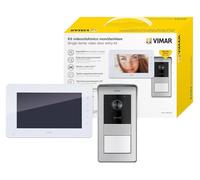 Interphone vidéo avec clavier, lecteur RFID et prise européenne