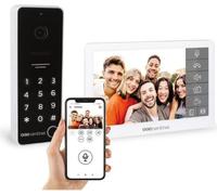 Interphone Vidéo Connecté SCS SENTINEL CodeVisio Wi-Fi, Écran Tactile 7 pouces, Clavier à Code, Vision Nocturne, IP65