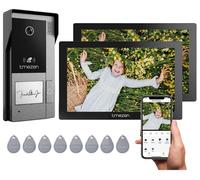 Interphone vidéo, écran 7 pouces, résolution 1080p, matériau métallique, communication filaire, compatibilité Tuya