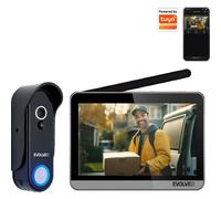 Interphone vidéo EVOLVEO DoorPhone W7 7 pouces noir