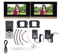Interphone vidéo filaire, capteur CMOS HD, déverrouillage à un seul bouton, caméra de sonnette àtactile avec écran 7 pouces pour la maison, Unt