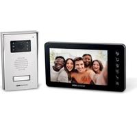Interphone Vidéo Filaire SCS SENTINEL VisioFirst 7, Écran 7 pouces, Portée 100m, 5 Mélodies, Platine Aluminium