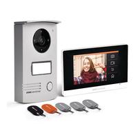 Interphone vidéo filaire VisioDoor 4.3+ avec badges RFID