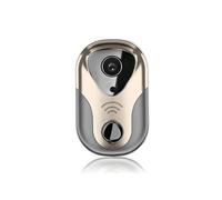 Interphone Vidéo HD 1.3MP Vision Nocturne WiFi Carte Micro SD Rose Gold Or