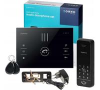 Interphone vidéo OR-DOM-BA-933/B - Noir - Système à 2 fils - avec RFID et clavier