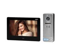 Interphone vidéo pour une famille Vibell FELIS MEMO ORNO OR-VID-EX-1060/B, couleur, écran plat LCD 7", contrôle automatique de la porte, fonction interphone, 7 sonneries, IP65, noir/gris