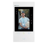 Interphone Vidéo Relié 2 Fils Wi-Fi Écran Classe 300EOS Blanc BTicino 344842