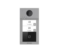 Interphone vidéo sans fil avec lecteur de badge 2 boutons d'appel DS-KV8213-WME1(C)