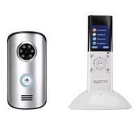 Interphone vidéo Sygonix SY-3396994 radio Set complet argent, blanc, noir