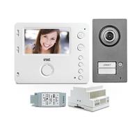 Urmet Kit vidéophone Miro 1722/93 - monofamilial mains-libres avec plaque Mikra2 1722/83