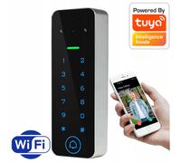 Interphone vidéo, verrouillage par code et carte, ouverture de portail RFID TUYA WIFI