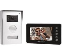 Interphone Vidéo VisioFirst 4.3 - Contrôle Accès À Distance - Portail | PVF0050, portier vidéo 2 fils, moniteur intérieur, platine de rue jusqu'à 100 m, ouverture portail, installation évolutive