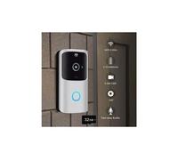 Interphone visuel sans fil wifi doorbell smart video card secure 32gb tf