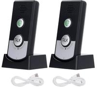 Interphone vocal à 2 voies, interphones sans fil pour la maison, interphone sans fil à très longue portée, unité de système de sonnette d'interphone étanche